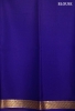 Contrast Classic Pure Mysore Crepe Silk Saree